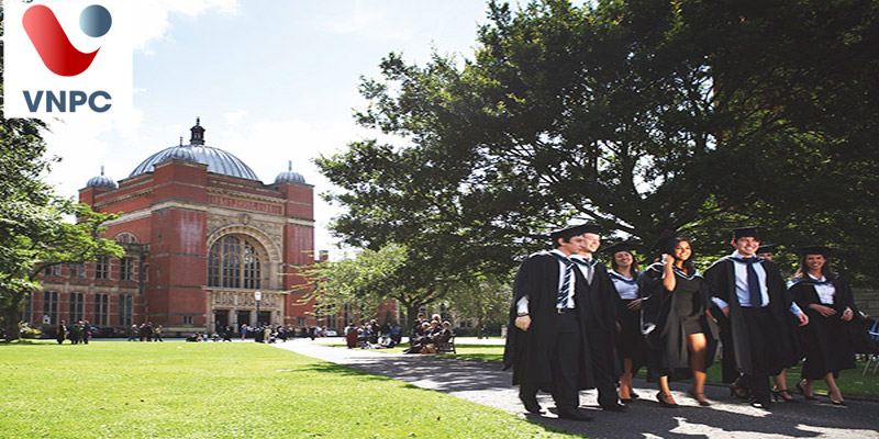 Du học Anh trường đại học Birmingham - Ngôi trường tuyệt vời thuộc TOP dẫn đầu Anh Quốc về nghiên cứu