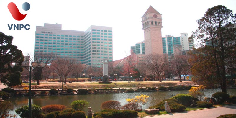 Du học Hàn Quốc cùng đại học Sejong University trường top về kinh doanh và khách sạn