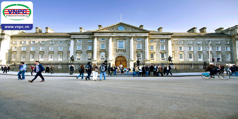 Hành trình du học Ireland 2017 tại Trường Trinity College Dublin