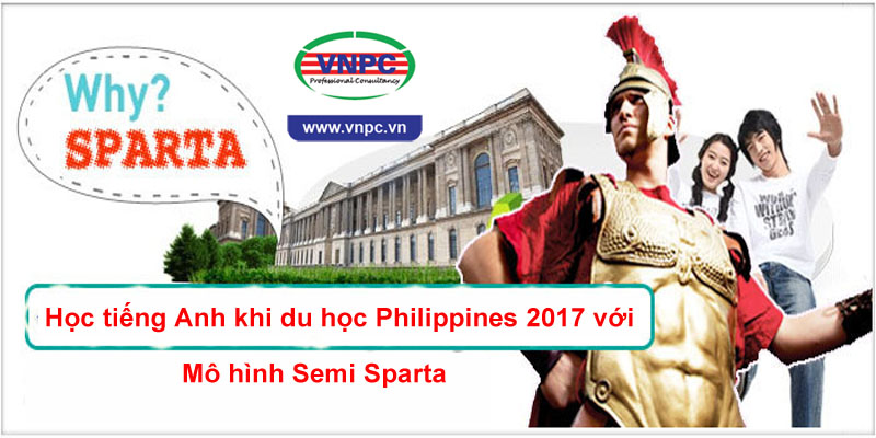 Học tiếng Anh khi du học Philippines 2017 với Mô hình Semi Sparta