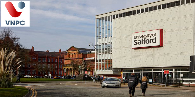 Du học Anh truong đại học University of Salford - Ngôi trường của chất lượng