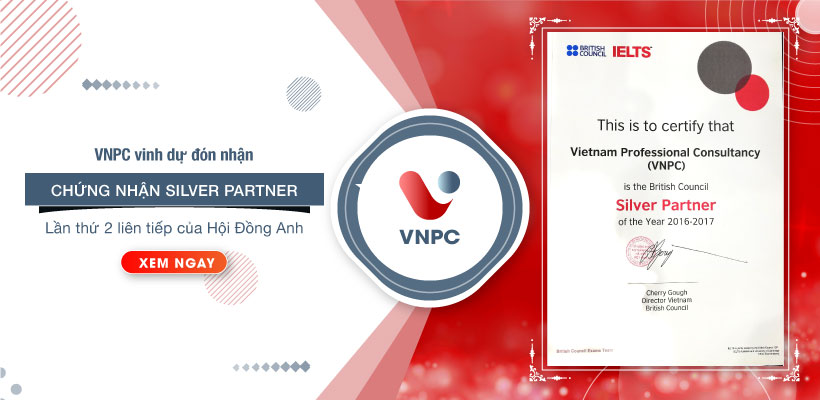 VNPC vinh dự đón nhận chứng nhận Silver Partner lần thứ 2 liên tiếp của hội đồng Anh