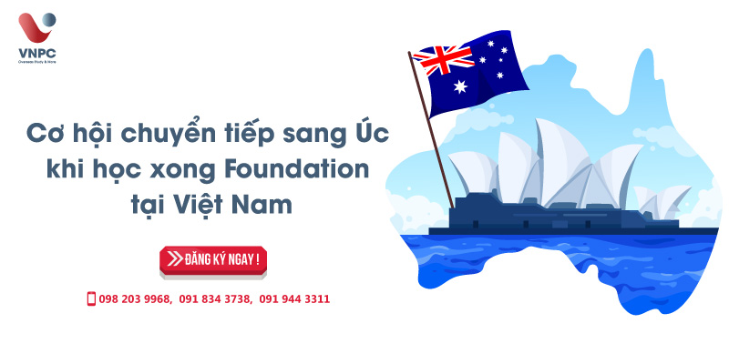Cơ hội chuyển tiếp sang Úc khi học xong Foundation tại Việt Nam