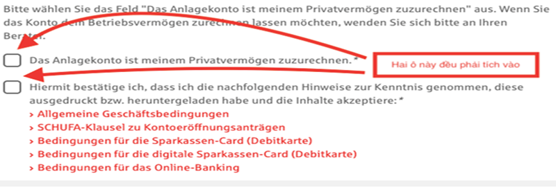 Dịch vụ ngân hàng Đức cho du học sinh