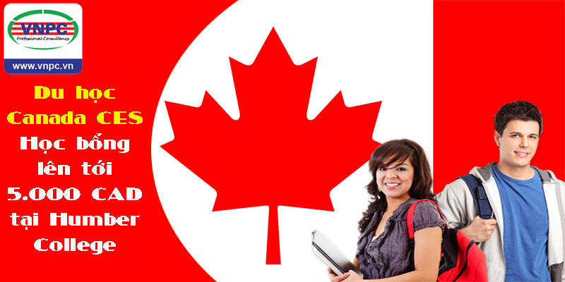 Du học Canada CES: Học bổng lên tới 5.000 CAD tại Humber College