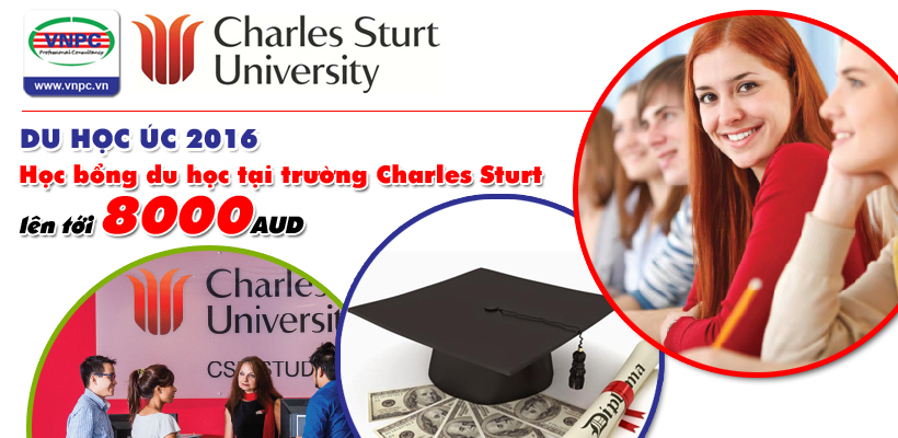 Du học Úc 2016: Học bổng du học tại trường Charles Sturt lên tới 8000 AUD   