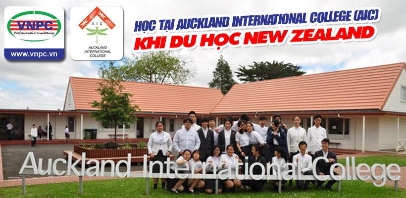 Học tại Auckland International College (AIC) khi du học New Zealand