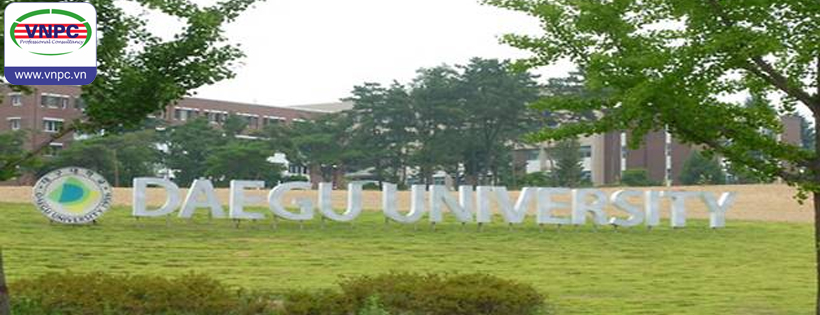 Thông tin tuyển sinh du học Hàn Quốc mới nhất của trường Đại học Daegu