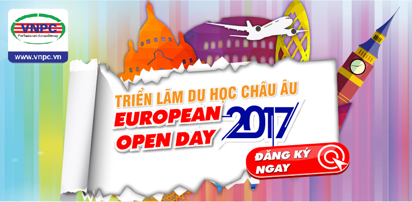 Triển lãm du học Châu Âu - European Open Day 2017