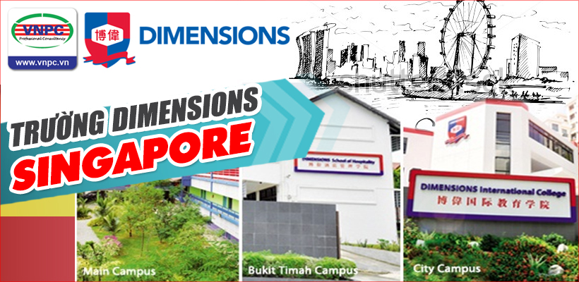Thông tin tuyển sinh du hoc Singapore của trường Dimensions 