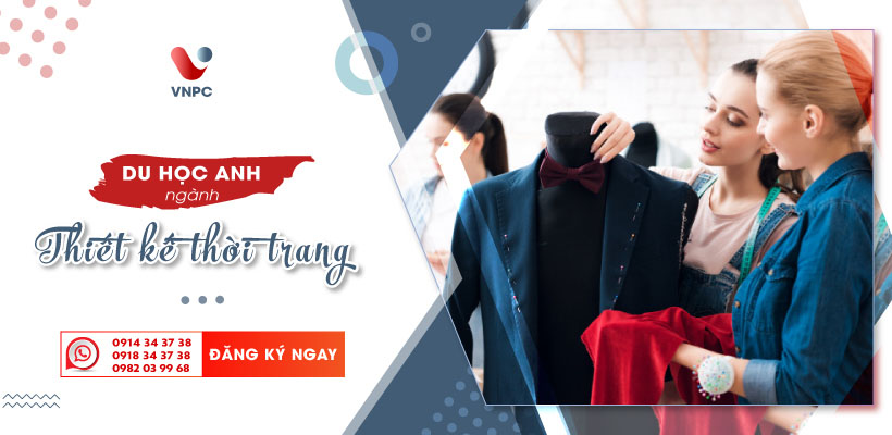 Du học Anh ngành thiết kế thời trang