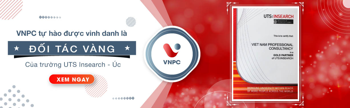 Trường UTS insearch, Úc vinh danh VNPC là Đối tác Vàng 2019