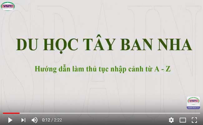 Hướng dẫn thủ tục nhập cảnh vào Tây Ban Nha