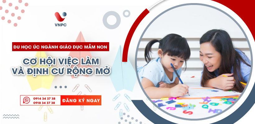 Du học Úc ngành giáo dục mầm non