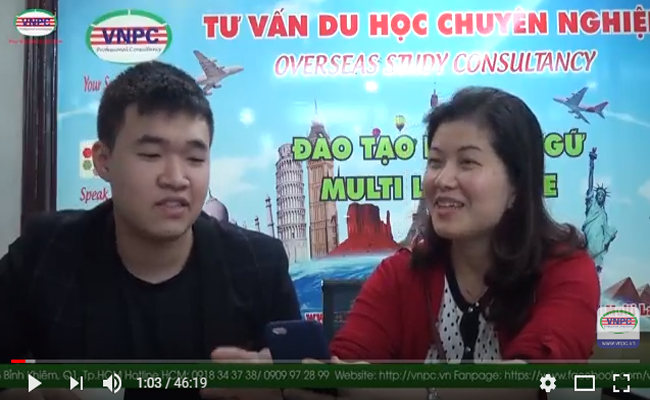 Video chia sẻ của Khánh Đặng – du học sinh Thụy Sỹ (HTMi)