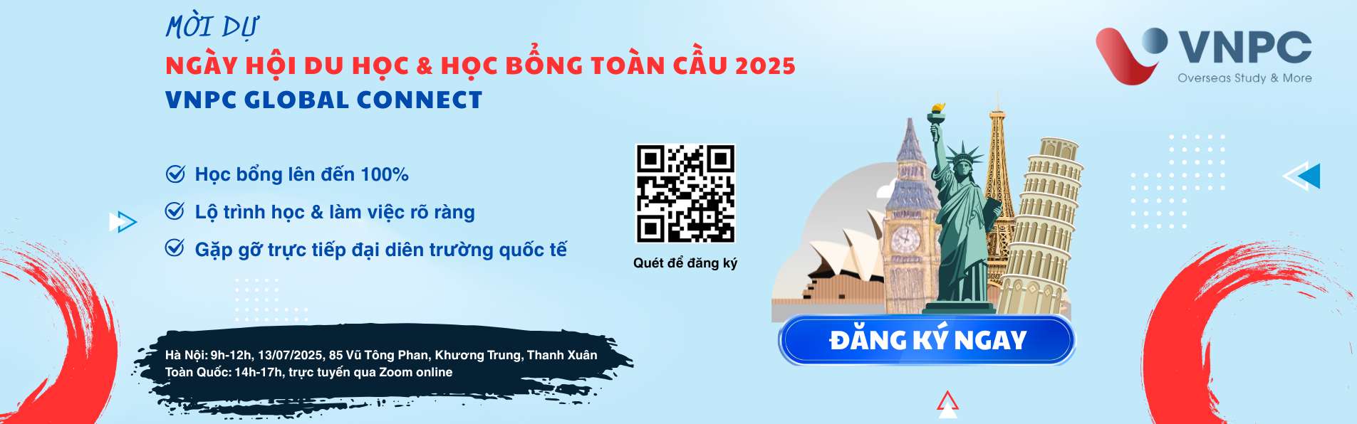 Triển lãm du học toàn cầu  tháng 7 năm 2025