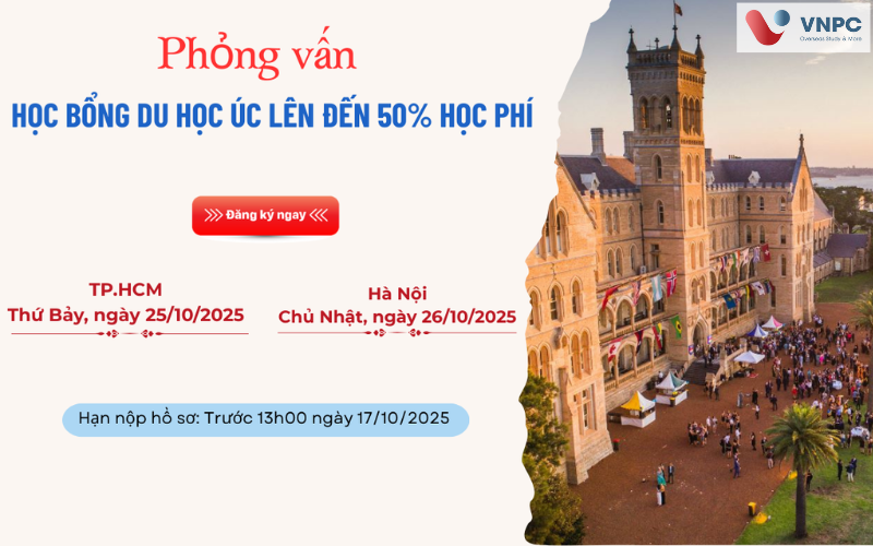 Săn học bổng du học Úc lên đến 50% học phí cùng ICMS